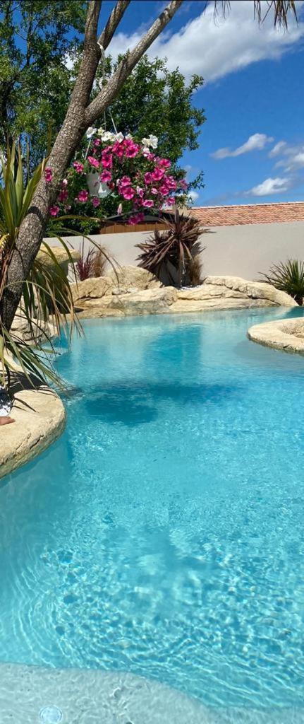 Villa De Vacances Le Teil Buitenkant foto